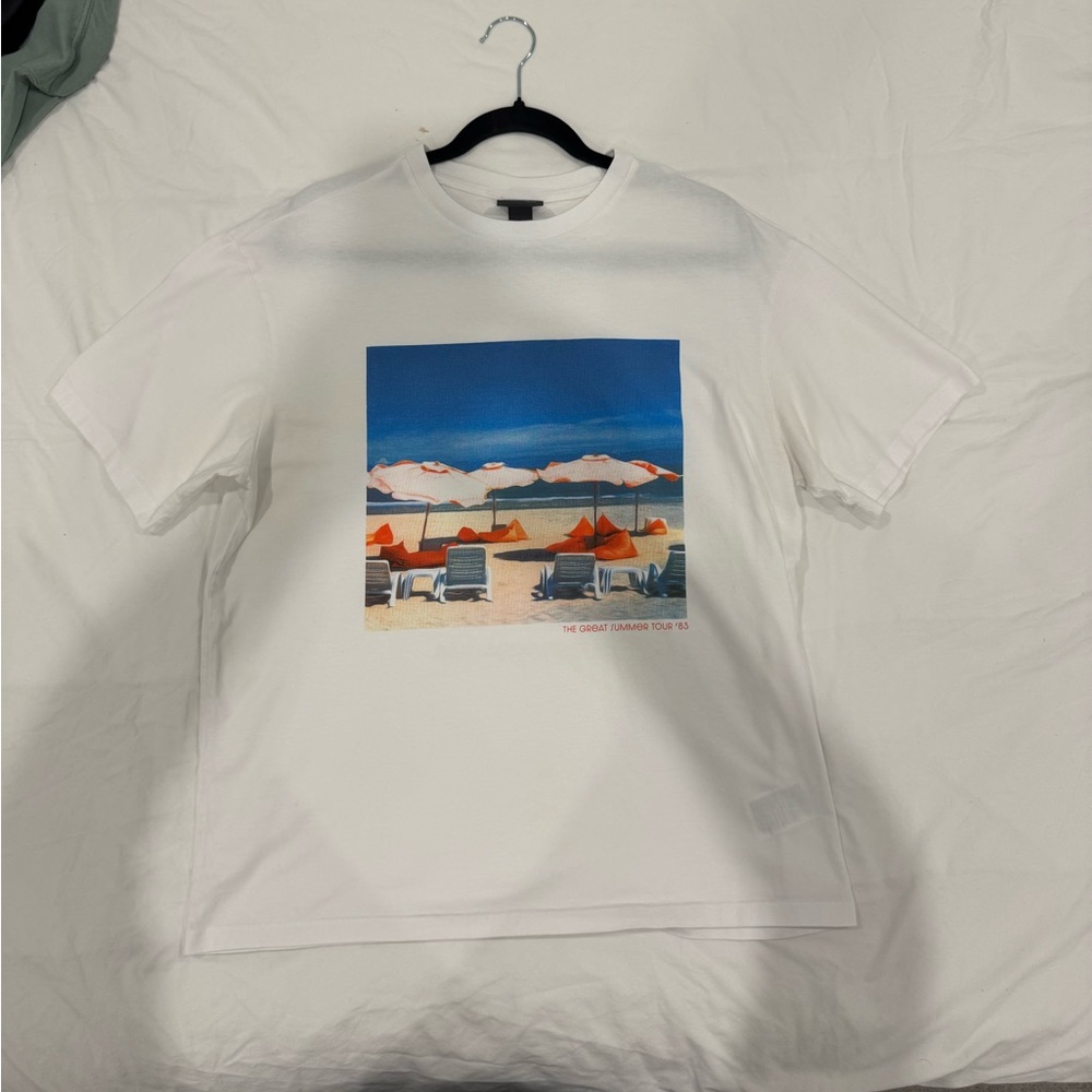H&M The Great Summer Tour ‘83 White Shirt M